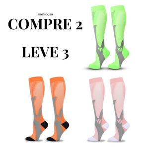 Meias de Compressão Esportiva